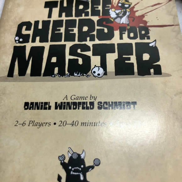Three Cheers for Master Board/Card Game (Atlas Games, 2014) New - Picture 10 of 16